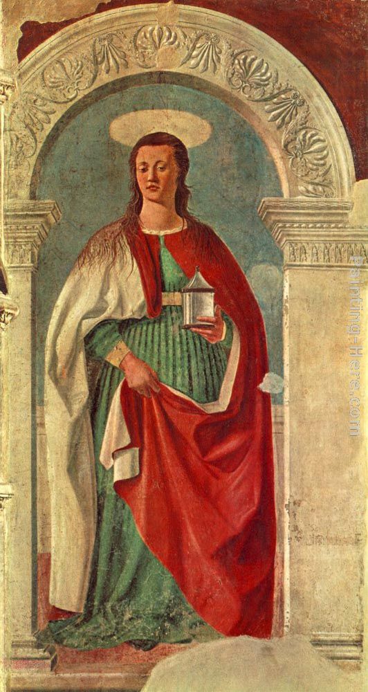 Saint Mary Magdalen painting - Piero della Francesca Saint Mary Magdalen art painting